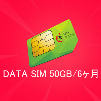 データSIM 50GB/6ヶ月